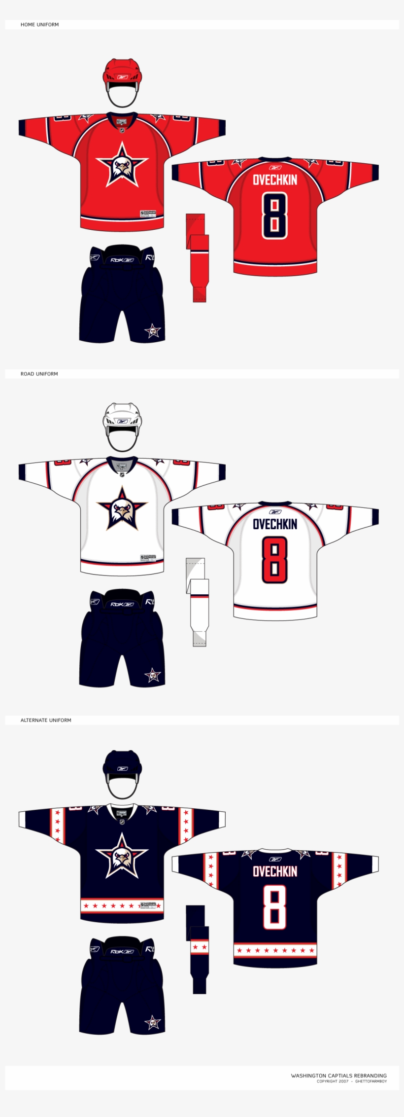 Washington Capitals New Third Jersey — UNISWAG