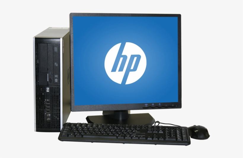 Hp 6300 Elite Pro Intel I3 Desktop Pc 19 Monitor Desktop
