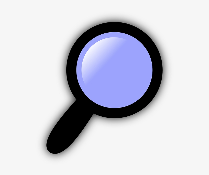 Magnifying Glass Loupe Magnify Search Detect Find Clip Art Free Transparent Png Download Pngkey