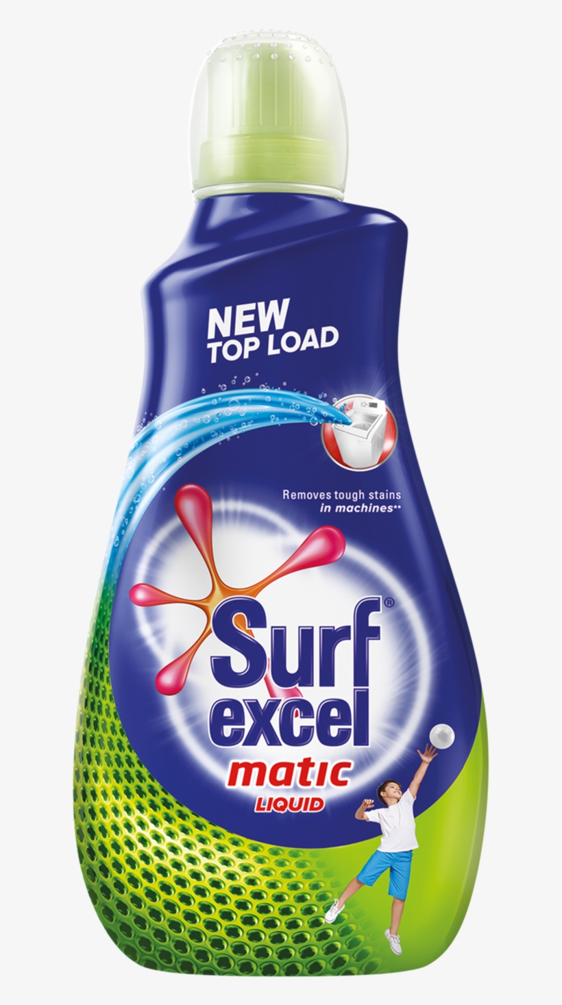 Surf Excel Matic Liquid Front Load - Free Transparent PNG Download - PNGkey