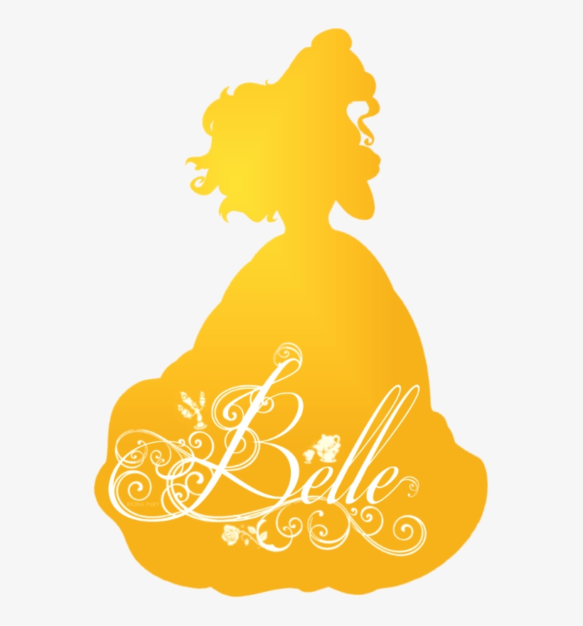 Download Disney Princess Belle Silhouette - Free Transparent PNG ...