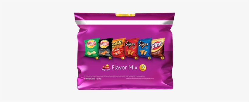 Frito Lay Flavor Mix Variety Pack 20-1 Oz. Bags, transparent png #887073