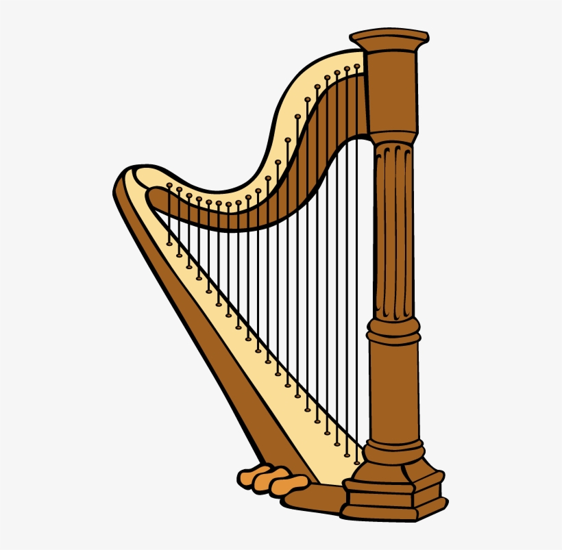 Harp Clip Art - Free Transparent PNG Download - PNGkey