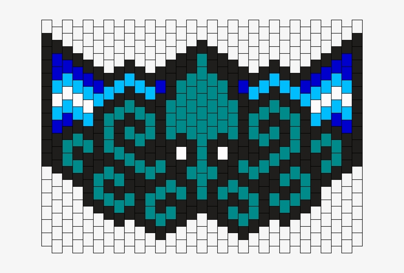 Kraken Mask Bead Pattern - Kandi Mask Patterns - Free Transparent PNG ...