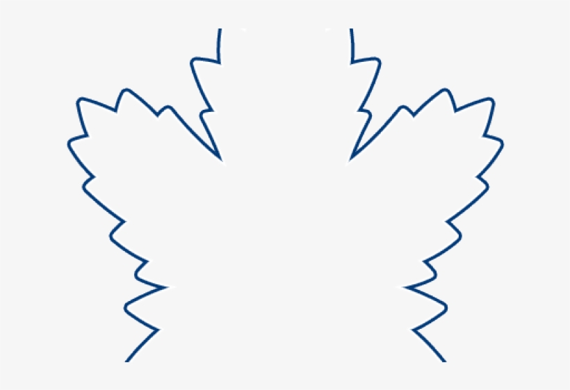 maple leaf logo outline