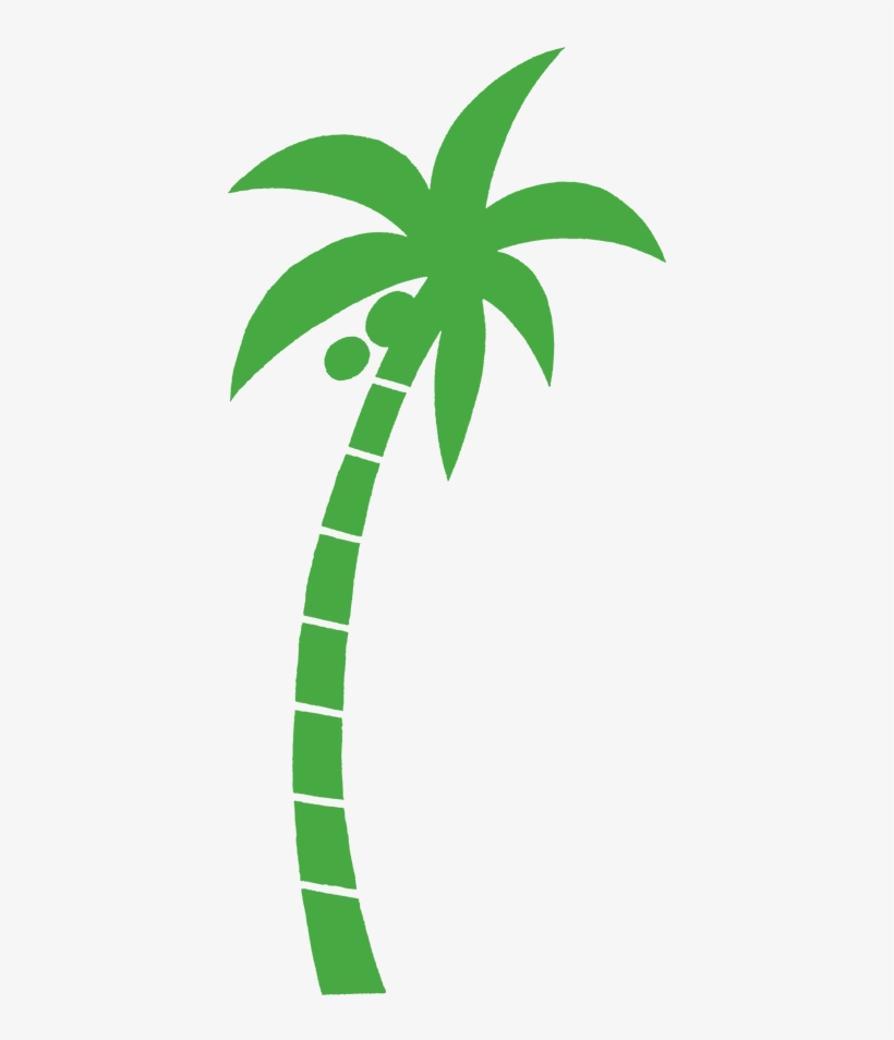 Coconut tree logo design. Nature product coconut oil emblem ~ EpicPxls