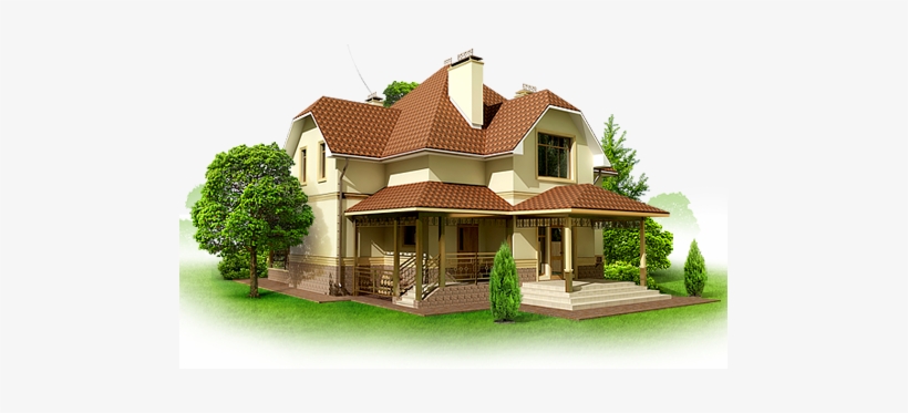 House Png Images Free - Строительство Коттеджей - Free Transparent PNG