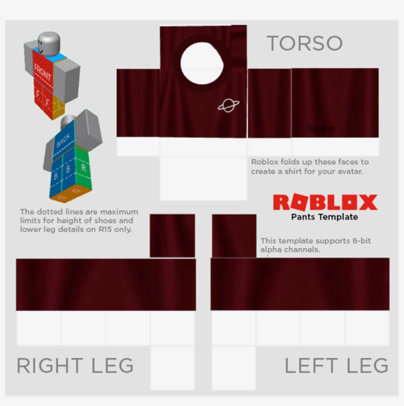 Roblox Pants Template Designs