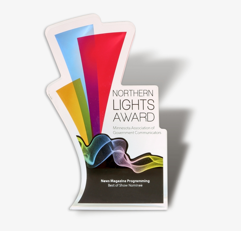 A Northern Lights Award Trophy - Flyer, transparent png #8929124