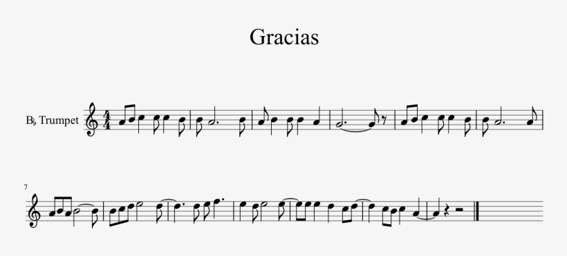 Gracias Sheet Music 1 Of 1 Pages Love The Same Man Over And Over