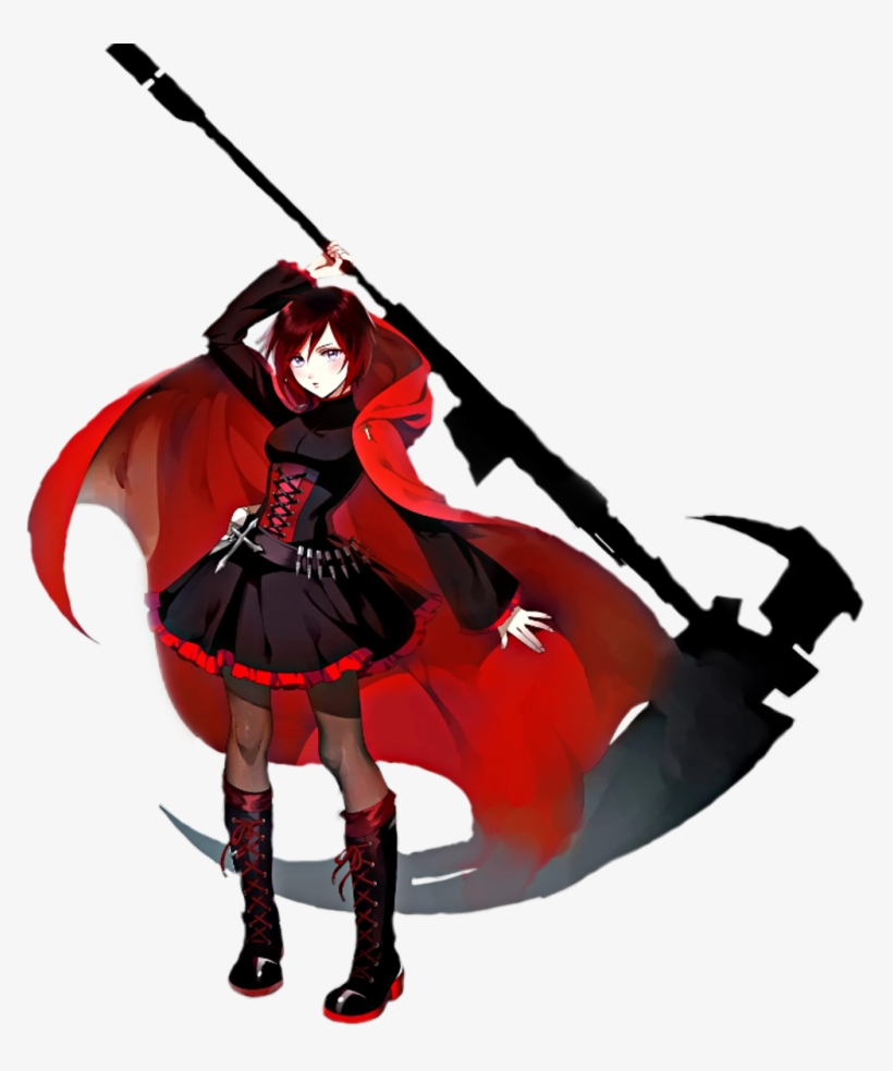 Rwby Sticker - Rwby Blue Ruby Rose - Free Transparent PNG Download - PNGkey