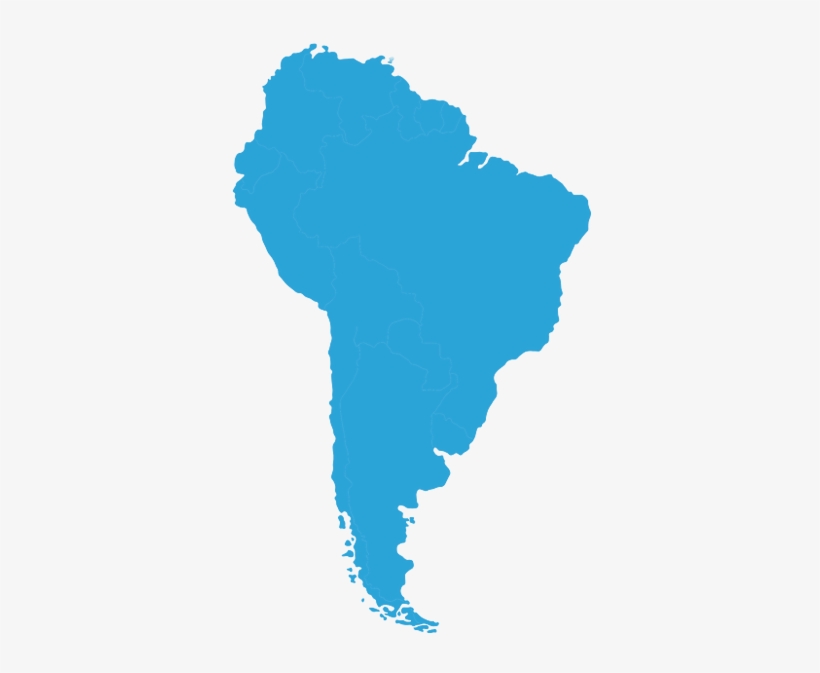 South-america - South America Map Png, transparent png #8970582
