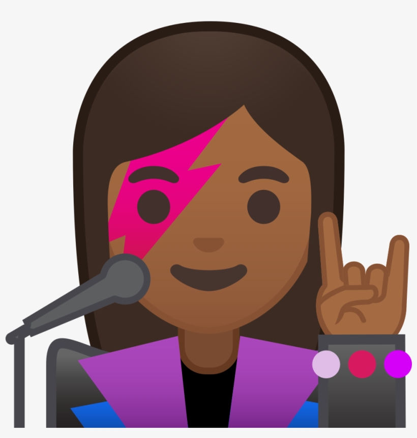 Download Svg Download Png - Singer Emoji - Free Transparent PNG ...