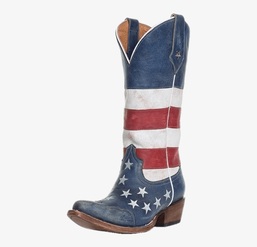 American Flag Women's Cowboy Boot - American Flag Cowboy Boots, transparent png #8992024