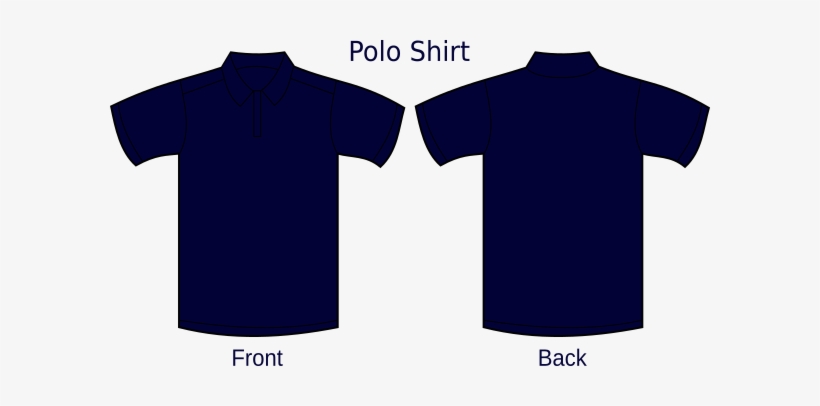Download Small - Navy Blue Polo T Shirt Template - Free Transparent PNG Download - PNGkey