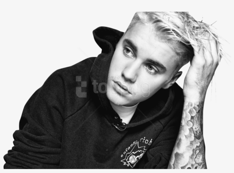 Free Png Justin Bieber Black & White Png - Justin Bieber Black And ...