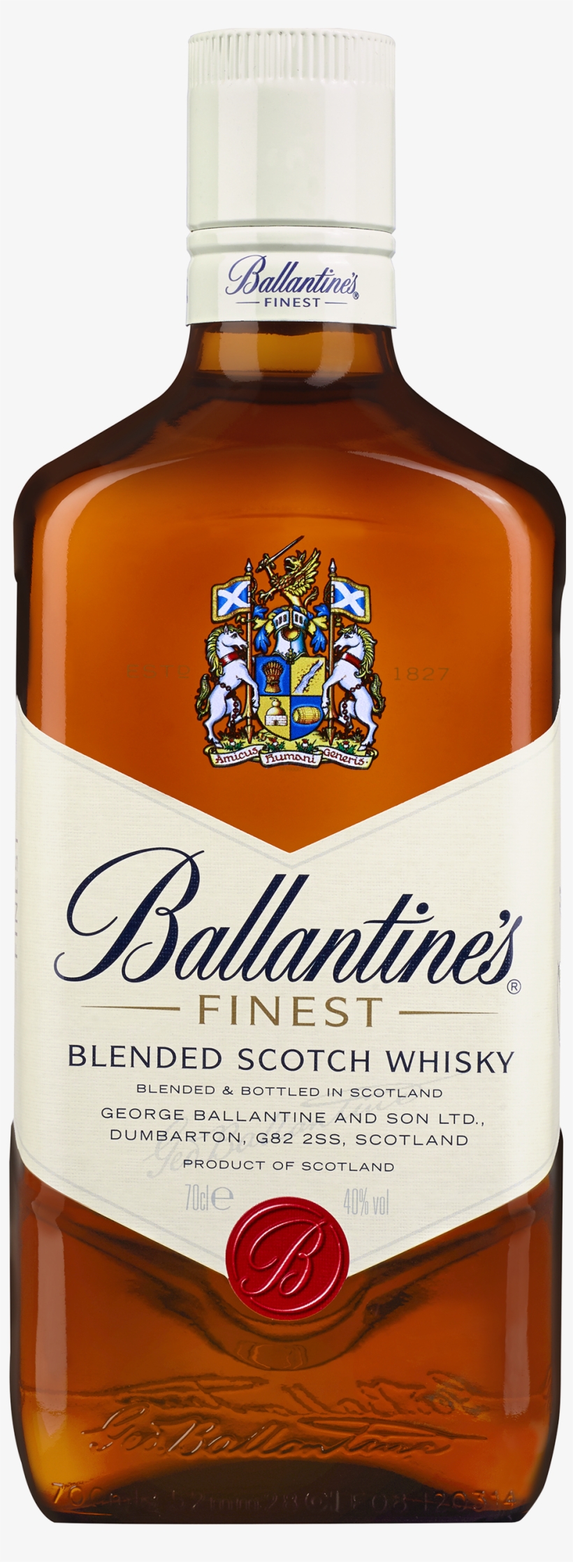 Packshot Ballantines - Ballantines Whisky Png, transparent png #9017343