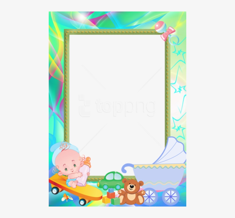 Free Png Best Stock Photos Baby Photo Frame Background - Baby Photo Frames  Png - Free Transparent PNG Download - PNGkey