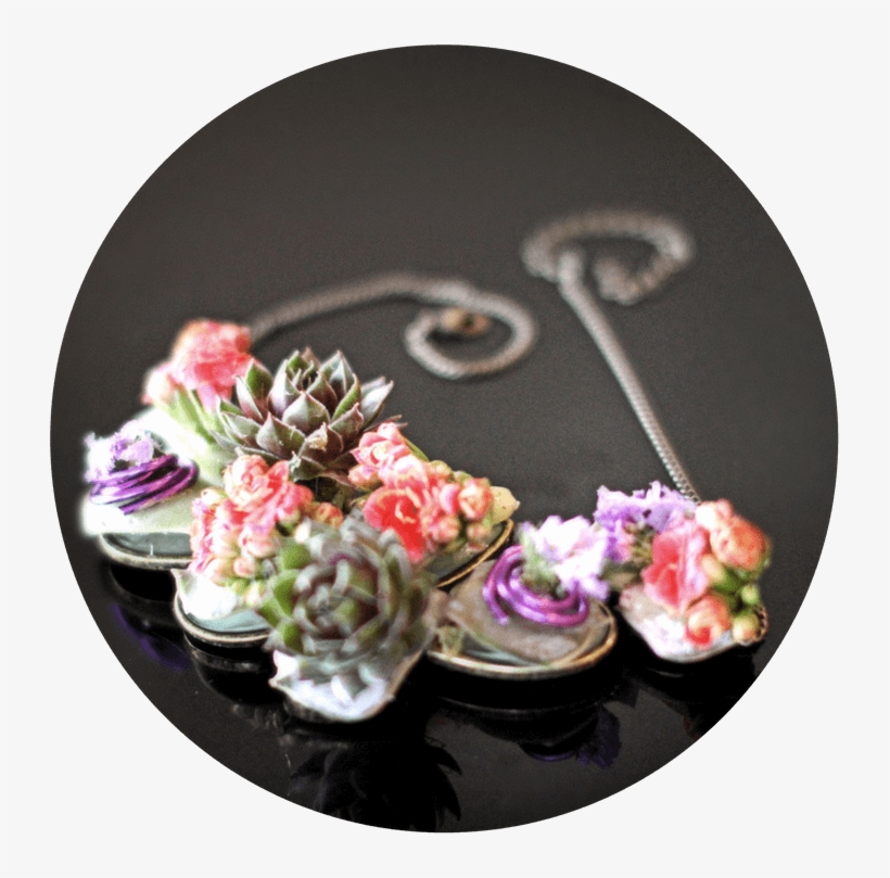 Floral Jewelry - Canapé, transparent png #9040749