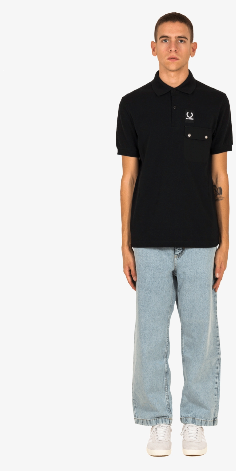 Raf Simons Pocket Detail Pique Shirt Sm4100 - Gentleman, transparent png #9042852