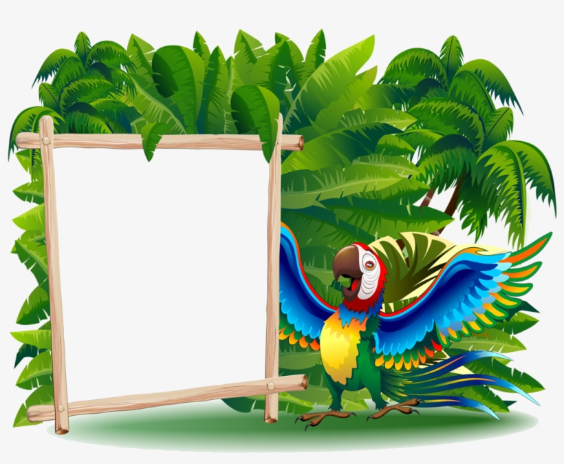 Image Du Blog Zezete - Cartoon Jungle Background - Free Transparent PNG  Download - PNGkey