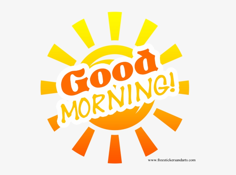 Good Morning - Graphic Design - Free Transparent PNG Download - PNGkey