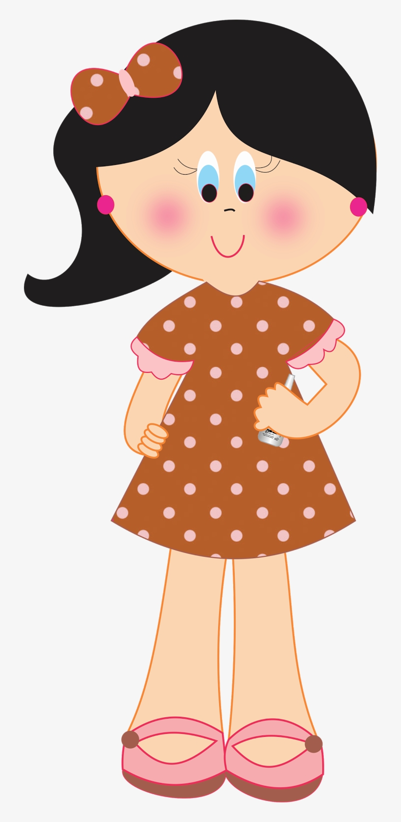 Doll Png Transparent Clipart - Bonequinhas Desenho - Free Transparent PNG  Download - PNGkey