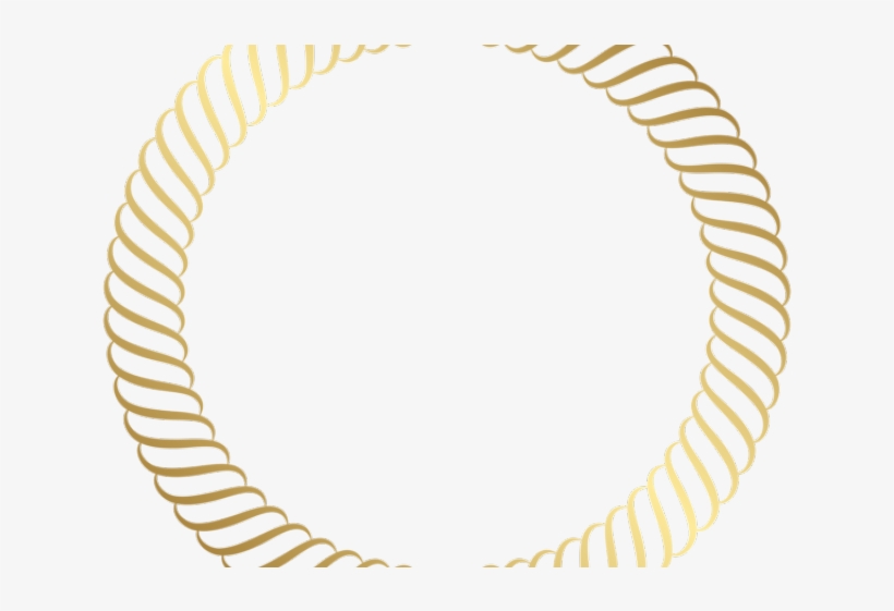rope clipart golden circle gold border png free transparent png download pngkey rope clipart golden circle gold