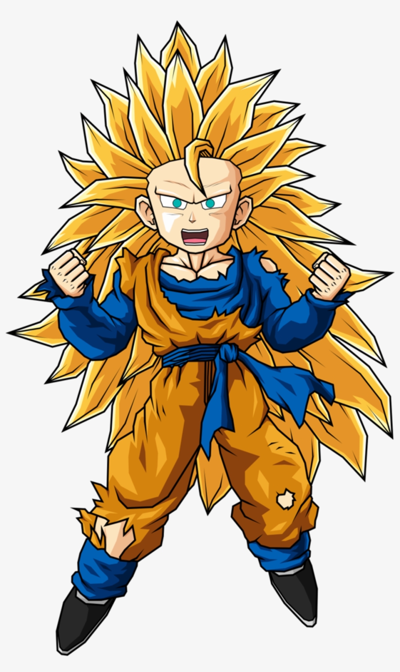 Goten Sticker - Cartoon - Free Transparent PNG Download - PNGkey