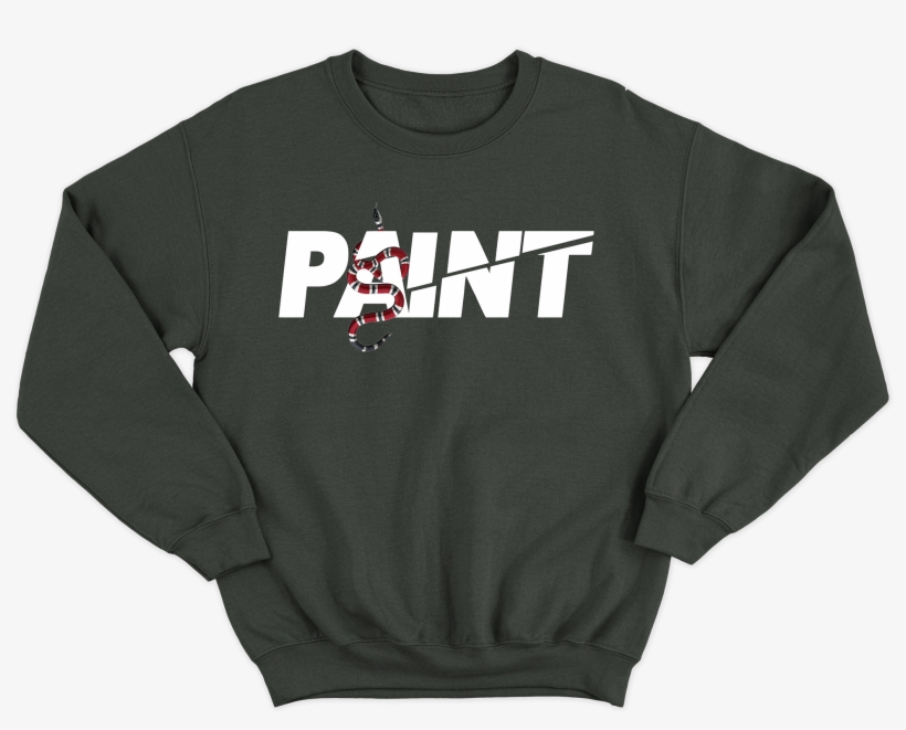 Red Paint Sweater - Sweater, transparent png #9350315