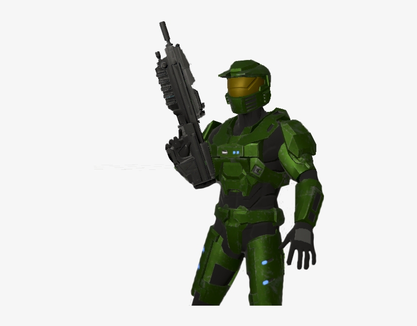 Spartan First Render - Halo Reach Assault Rifle - Free Transparent PNG ...