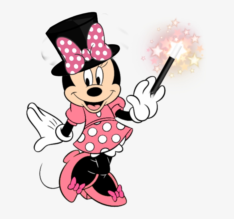 Minnie Sticker Pink Minnie Mouse Drawing Free Transparent Png Download Pngkey