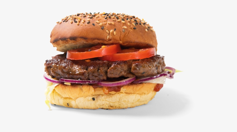 Bbq Burger - Veggie Burger Johnny's Burger - Free Transparent PNG ...