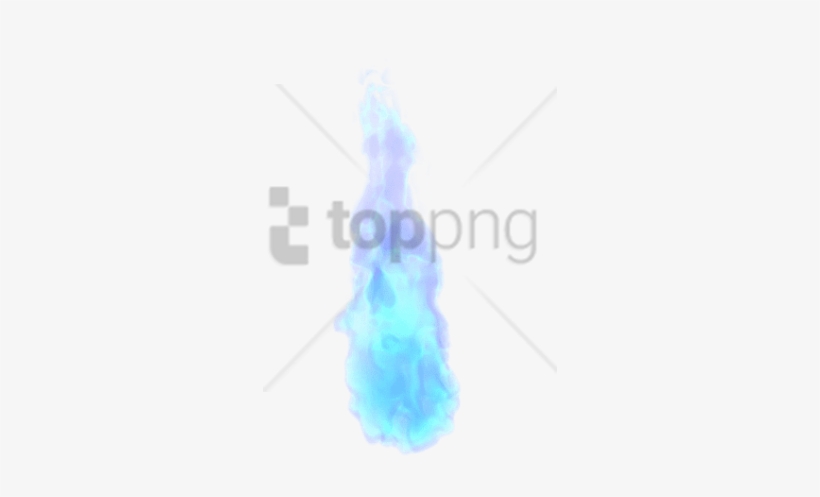 blue fire effect png