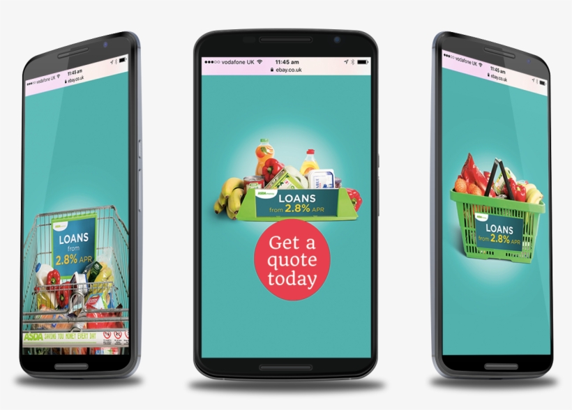 Asda Loans Campaign On Three Mobiles - Samsung Galaxy, transparent png #9437363