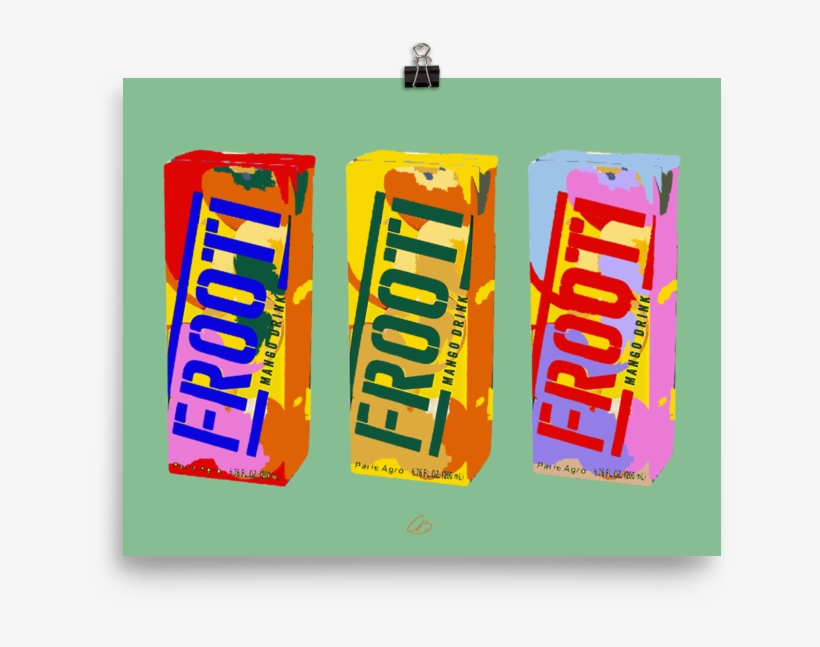 Frooti Pop Art - Frooti - Free Transparent PNG Download - PNGkey