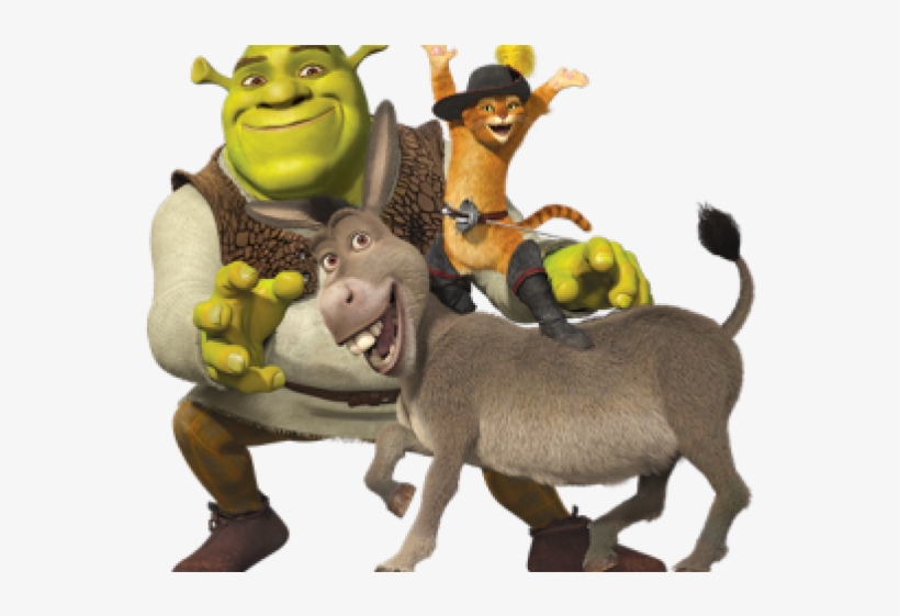Donkey Shrek The Musical Puss in Boots Princess Fiona, Shrek fiona  transparent background PNG clipart