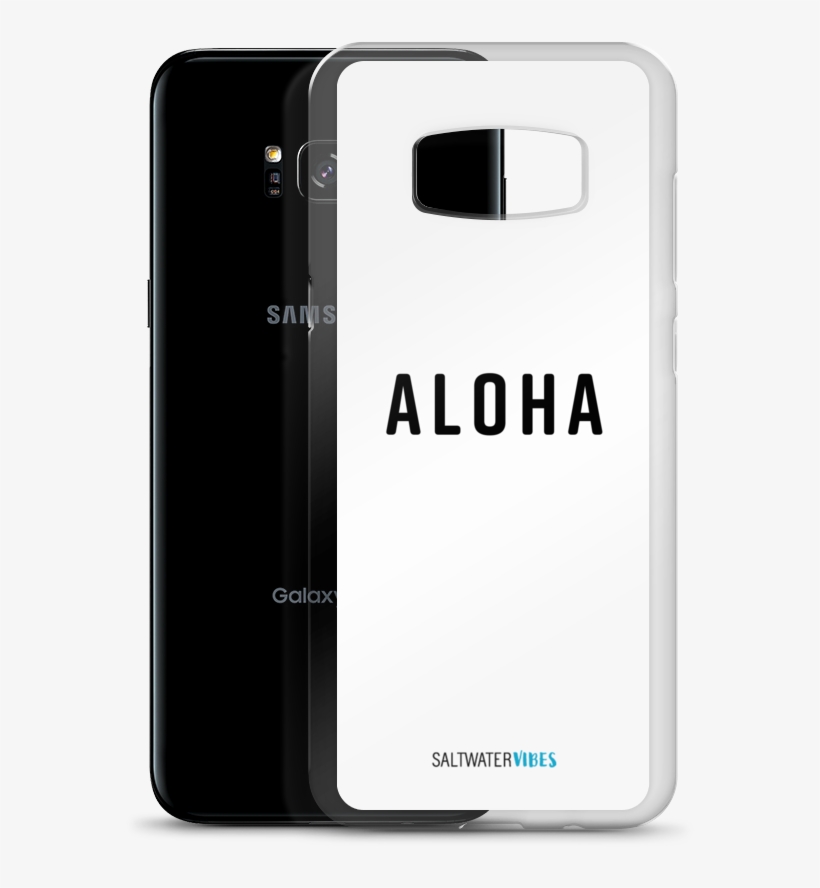Aloha Phone Case Mockup Case With Phone Samsung Galaxy, transparent png #951852