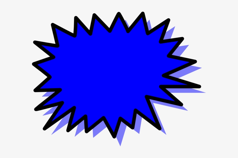 Blue Stars Explode Royalty Free Vector Clip Art Image Blue Pow Clipart Free Transparent Png Download Pngkey - for explode1 roblox
