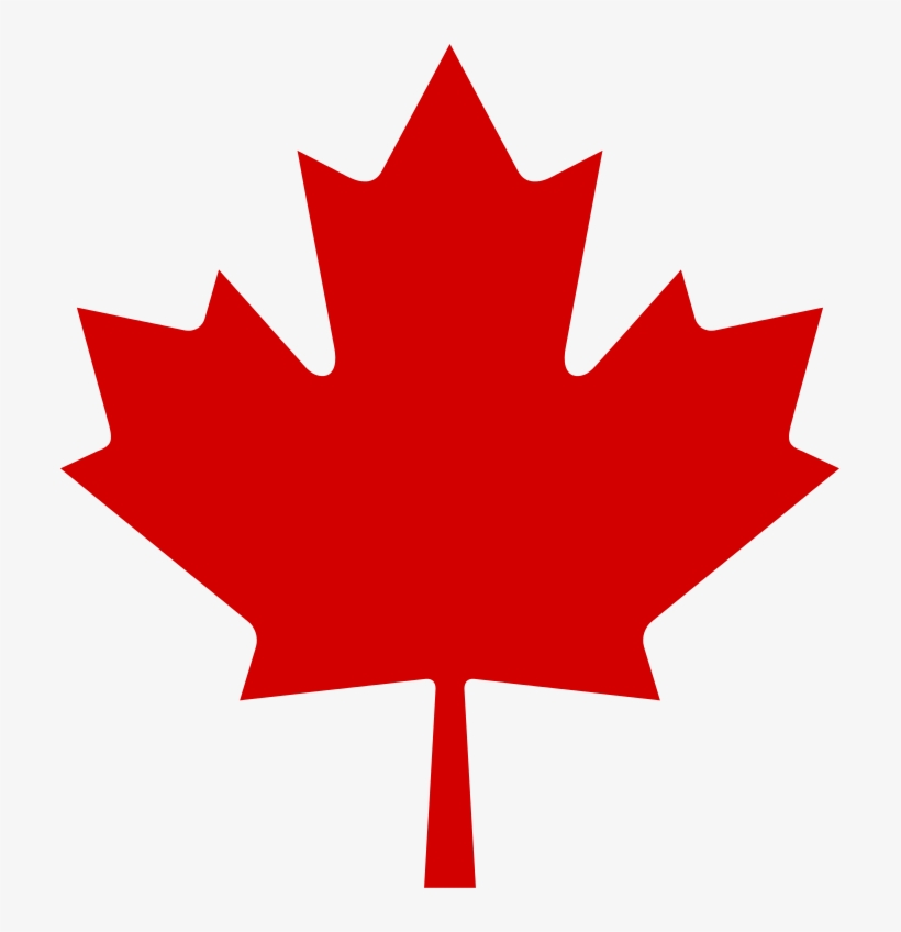 Red Maple Leaf - Canadian Maple Leaf Icon, transparent png #955608