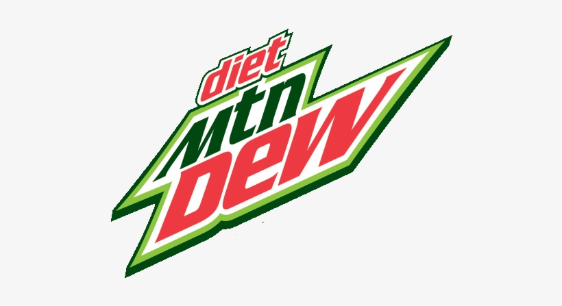 Glacier Freeze - Diet Mountain Dew Logo - Free Transparent PNG Download ...