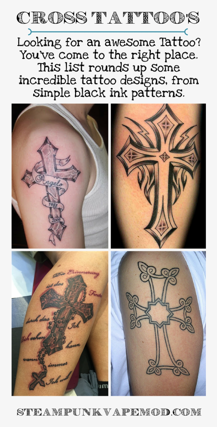 Download Open - Coptic Cross Tattoo Designs PNG Image with No Background -  PNGkey.com