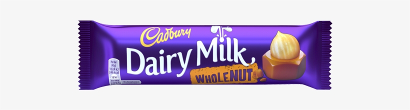 Cadbury Dairy Milk Whole Nut - Confectionery, transparent png #9617954