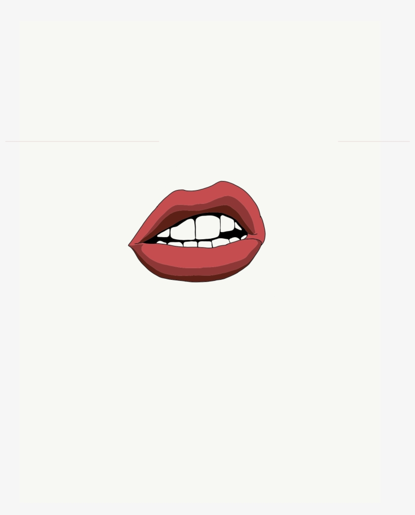 After Few Ideas In Sketchbook, This Is The Main Lips/teeth, transparent png #9629807