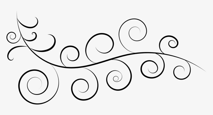 Medium Image - Simple Flourish Vector - Free Transparent PNG Download ...