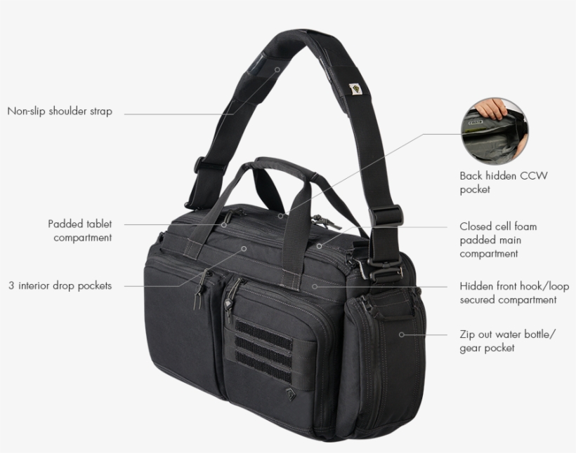Product Components - First Tactical Executive Briefcase - Free ...