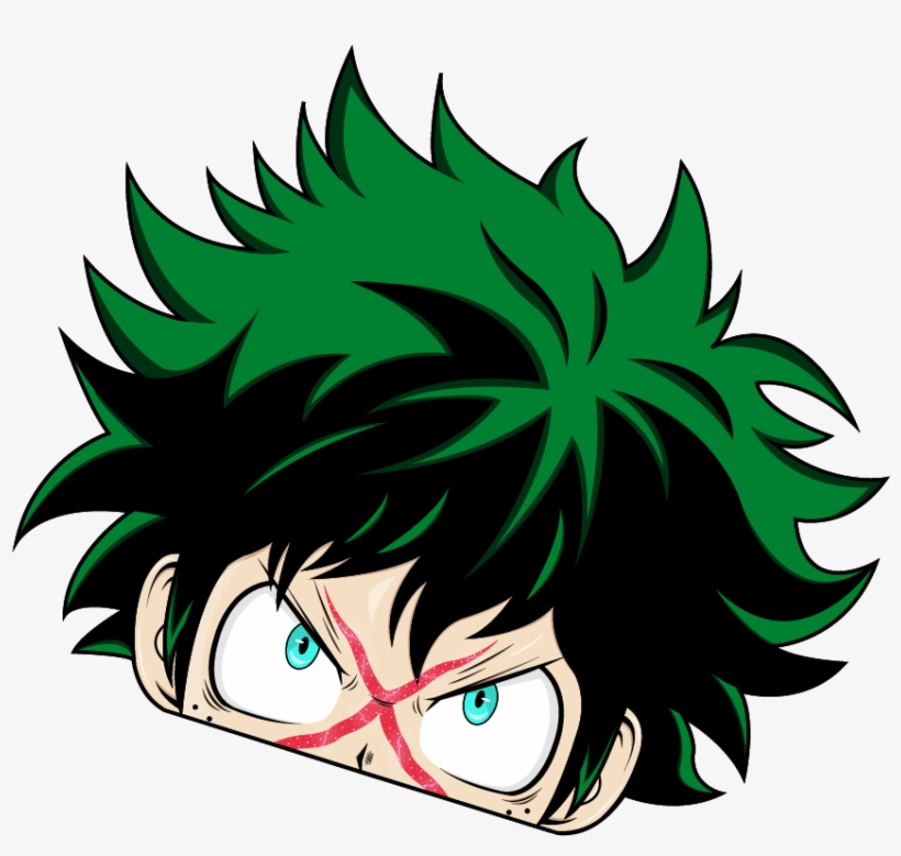 Image Of Deku Smash - Cartoon - Free Transparent PNG Download - PNGkey