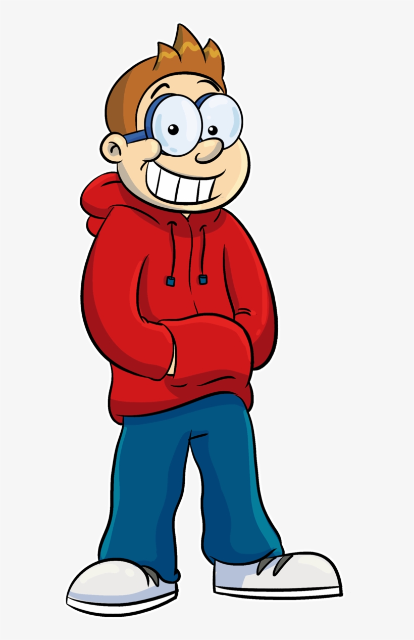 Smart Cool Kid Cartoon Free Transparent Png Download Pngkey