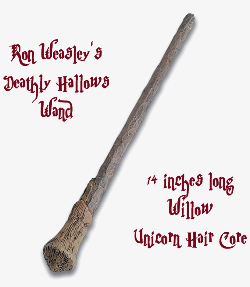 Ever The Accidental Comedian, Harry Potter's Ron Weasley - Harry Potter Ron Wand, transparent png #9785230
