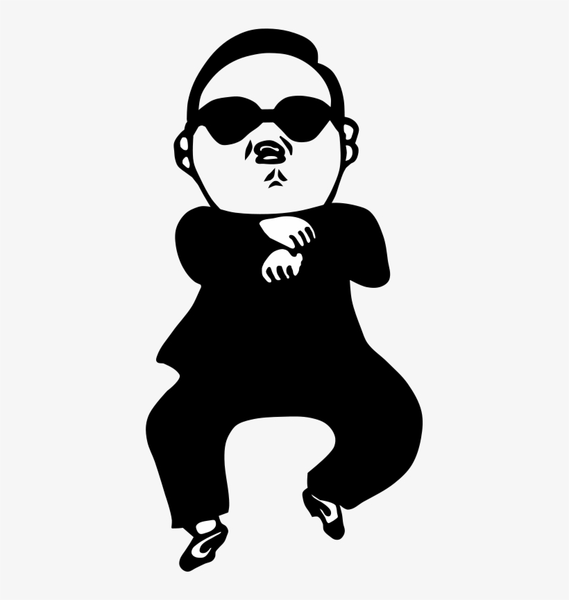 Gangnam Style Gangnam Style Clipart Free Transparent Png Download Pngkey